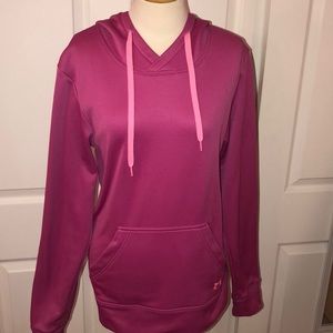 Like new pink Under Armour hoodie!!
